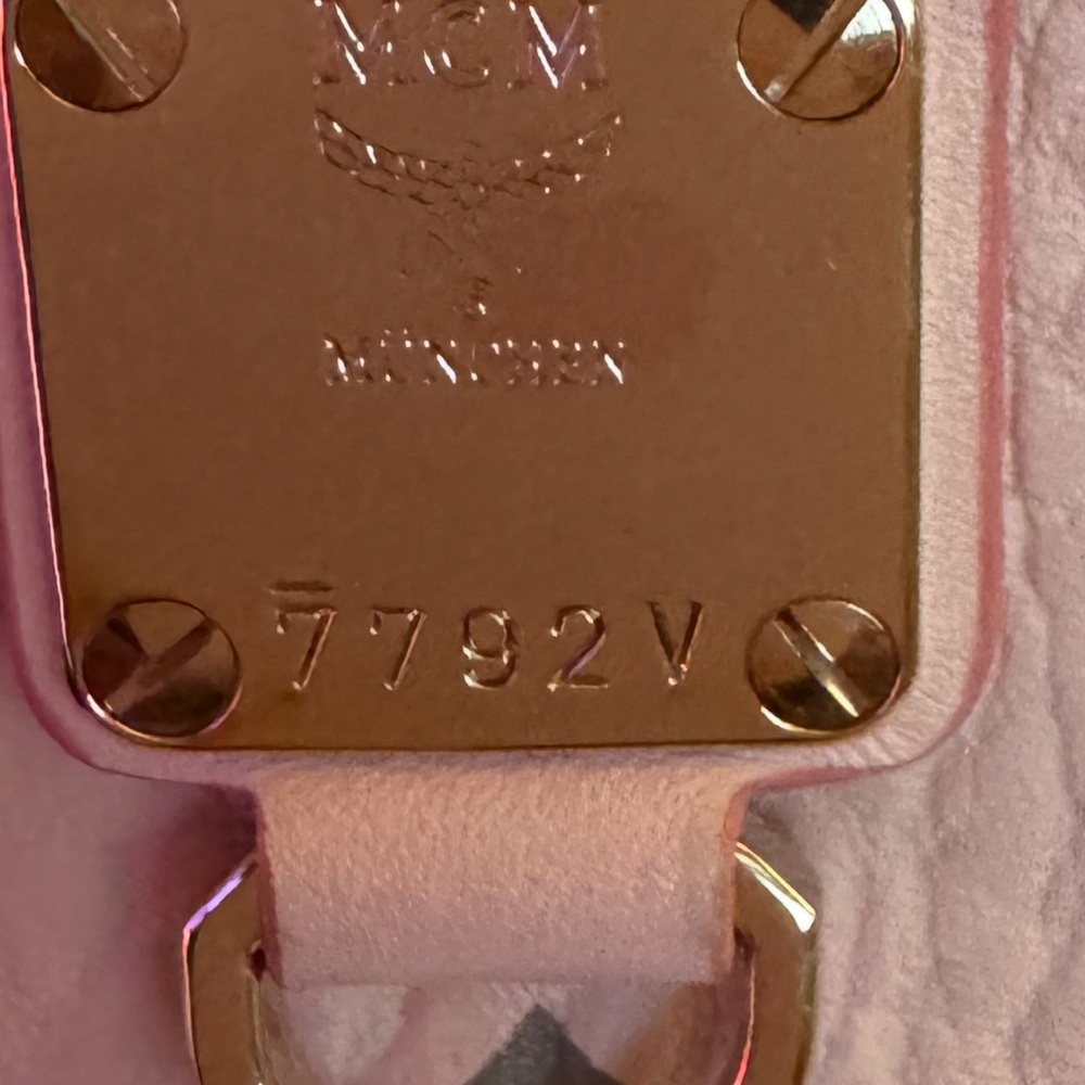 MCM Light Pink Crossbody Bag - Picture 3 of 13